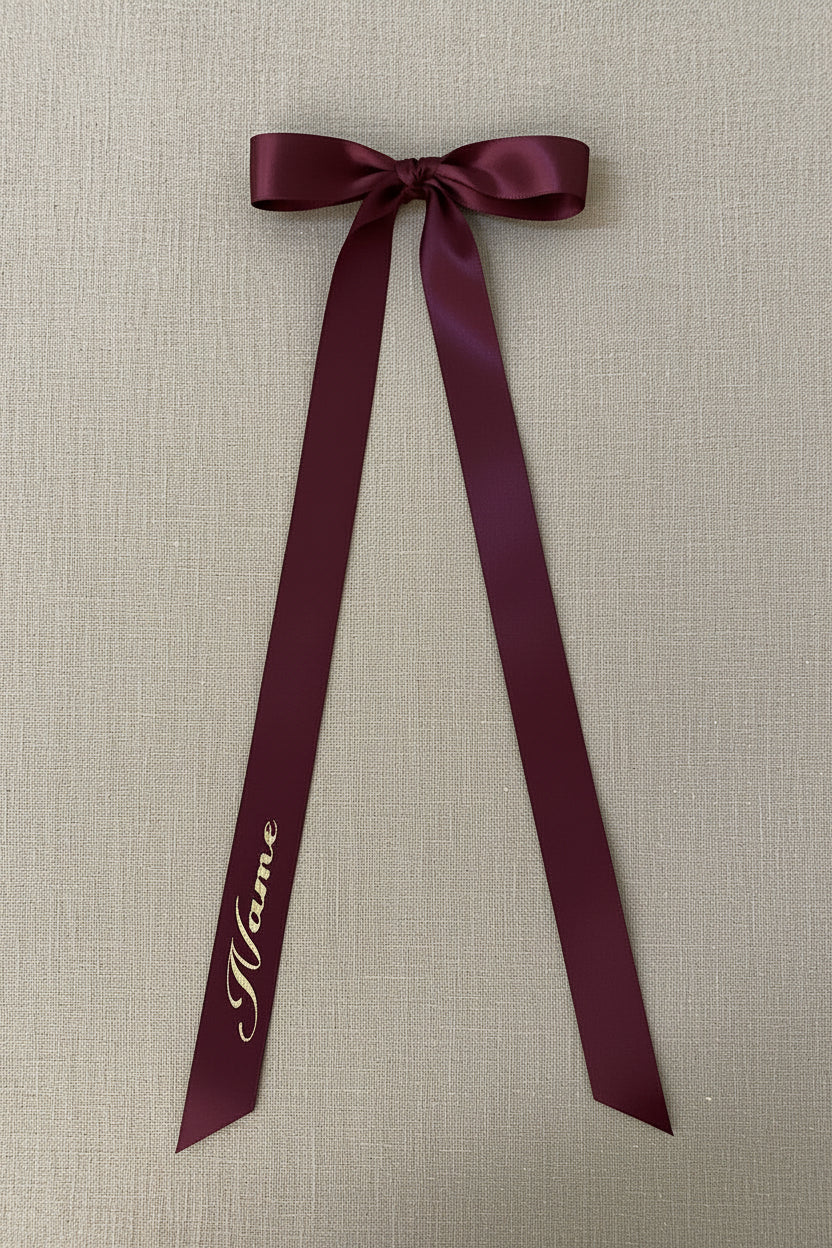 Custom Name Ribbon