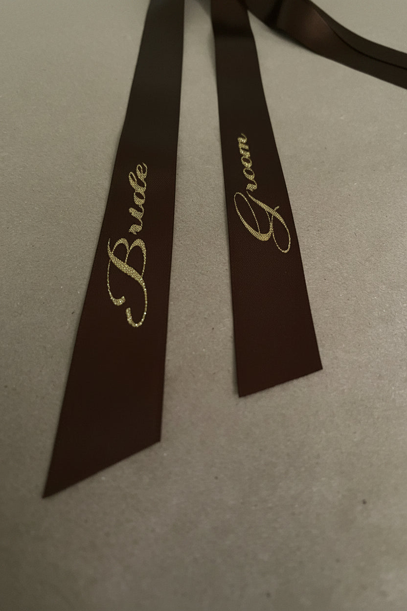Wedding Party Ribbon set of 22