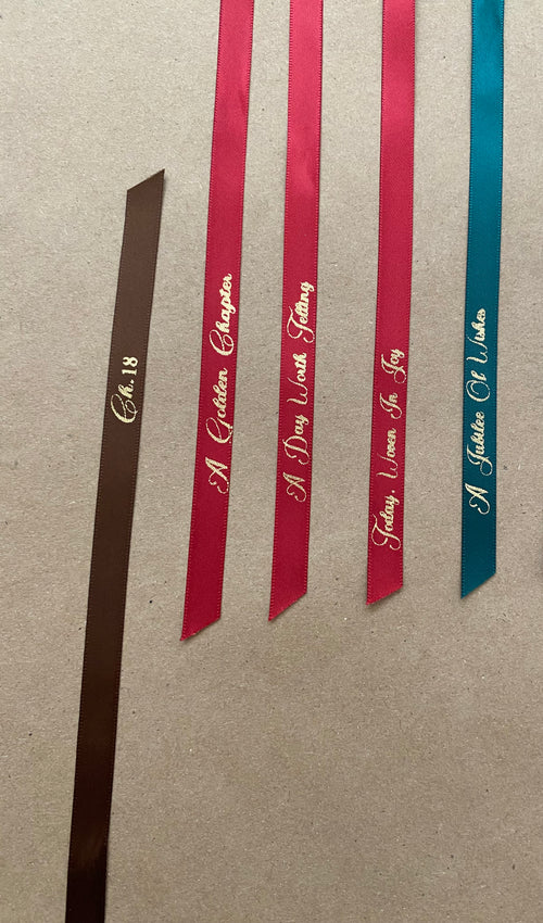 4 Sample Custom Ribbon