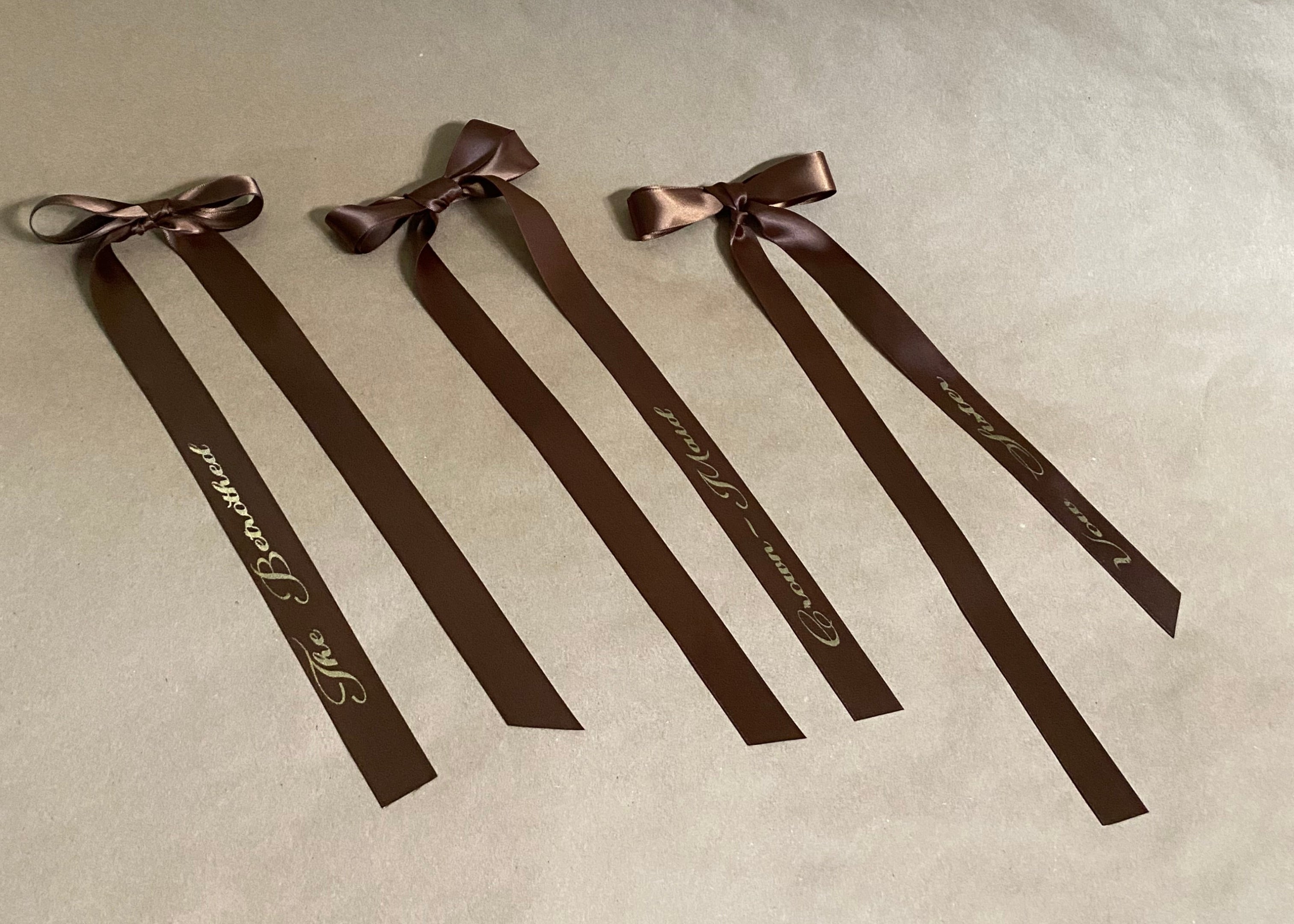 Wedding Party Ribbon set of 22